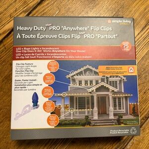 NEW HEAVY DUTY PRO 'ANYWHERE' FLIP CLIPS LIGHT CLIPS